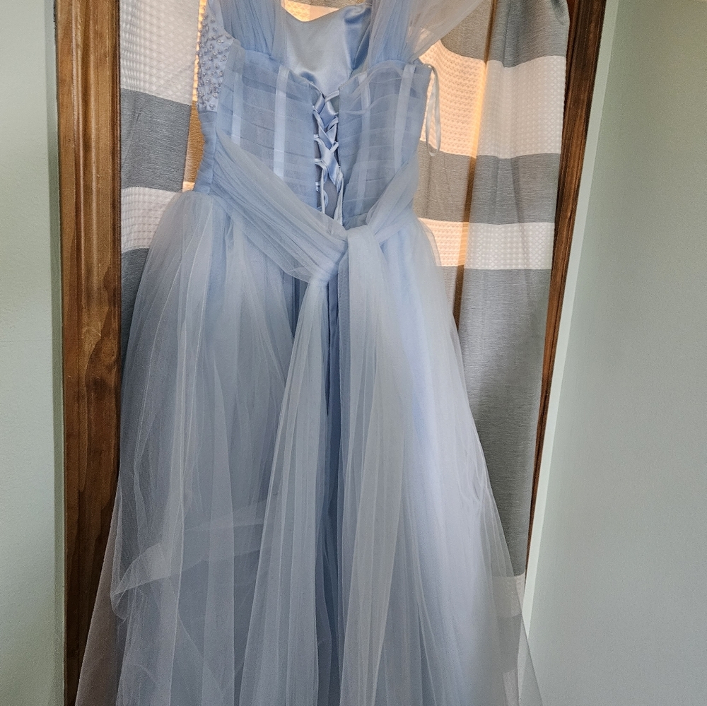 Cinderella long homecoming dress